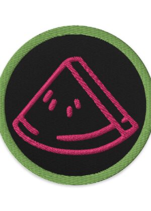 Watermelon Embroidered Patch