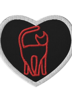 I Love Cats Embroidered Patch