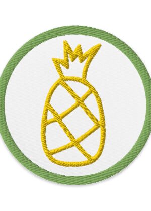Pineapple Embroidered Patch