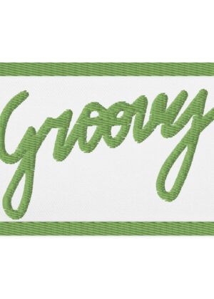 Groovy Embroidered Patch