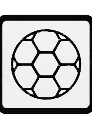 Soccer Embroidered patch