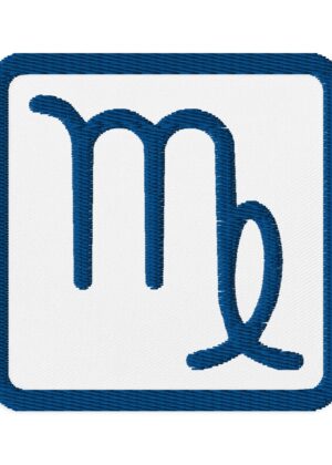 Virgo Embroidered Patch